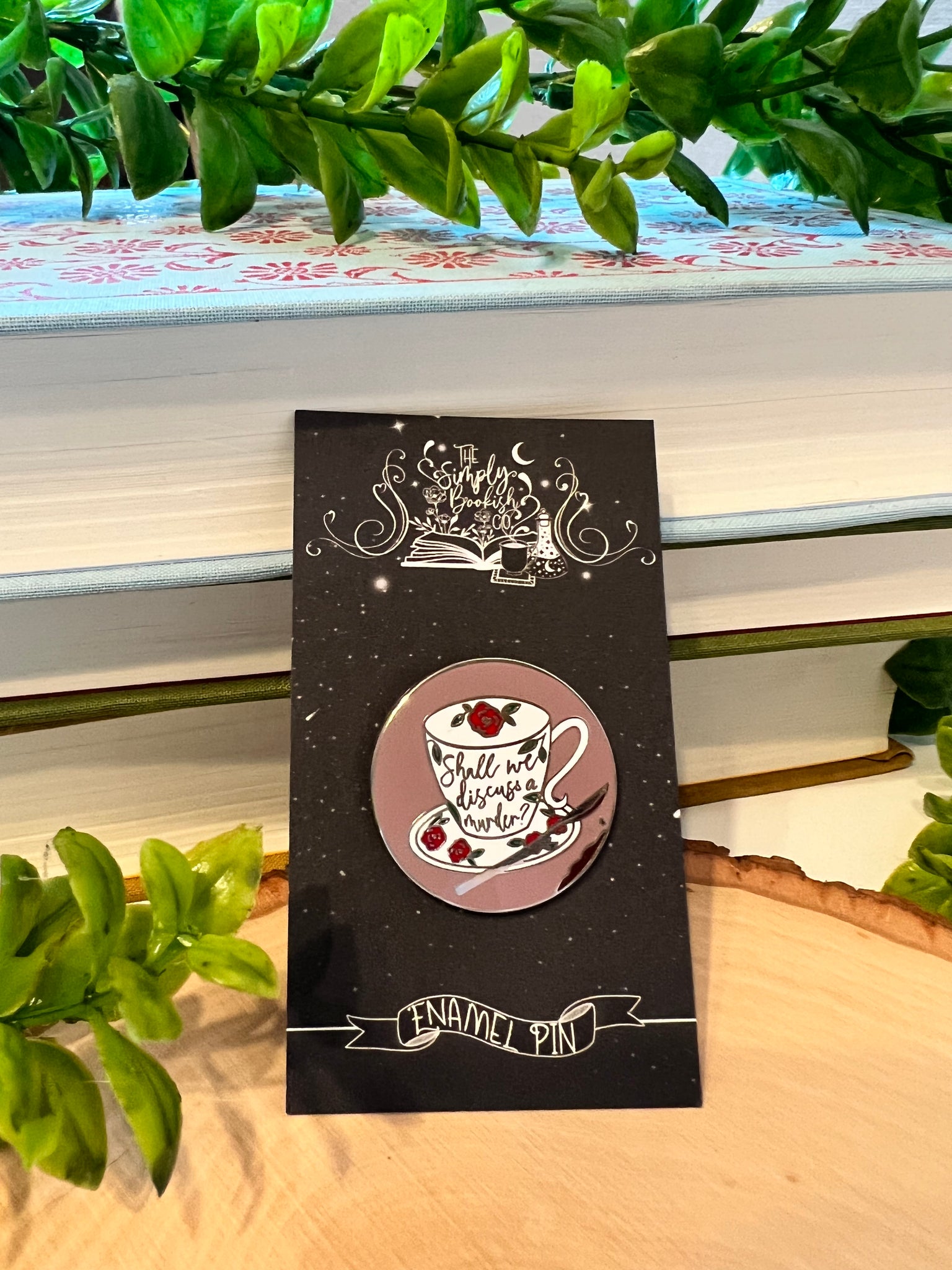 The Teacup Collection -  Set of 3 Hard Enamel Pins