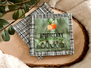 “Violence Apothecary" Fourth Wing Mug Rug