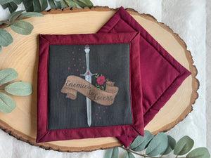 "Enemies to Lovers"  Mug Rug