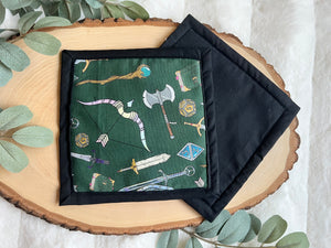 "Roll for Adventure" - Mug Rug