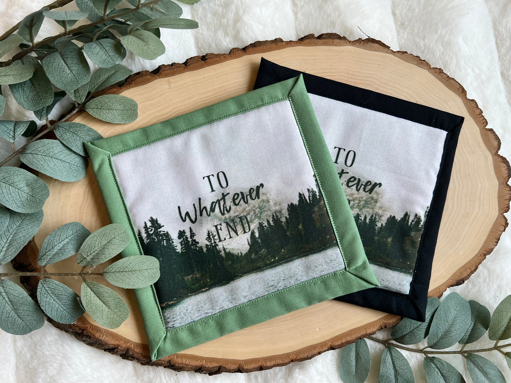 "To Whatever End" Throne of Glass - Mug Rug