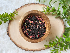 "Red Pearl" - Vanilla Rose Black Tea - From Blood and Ash