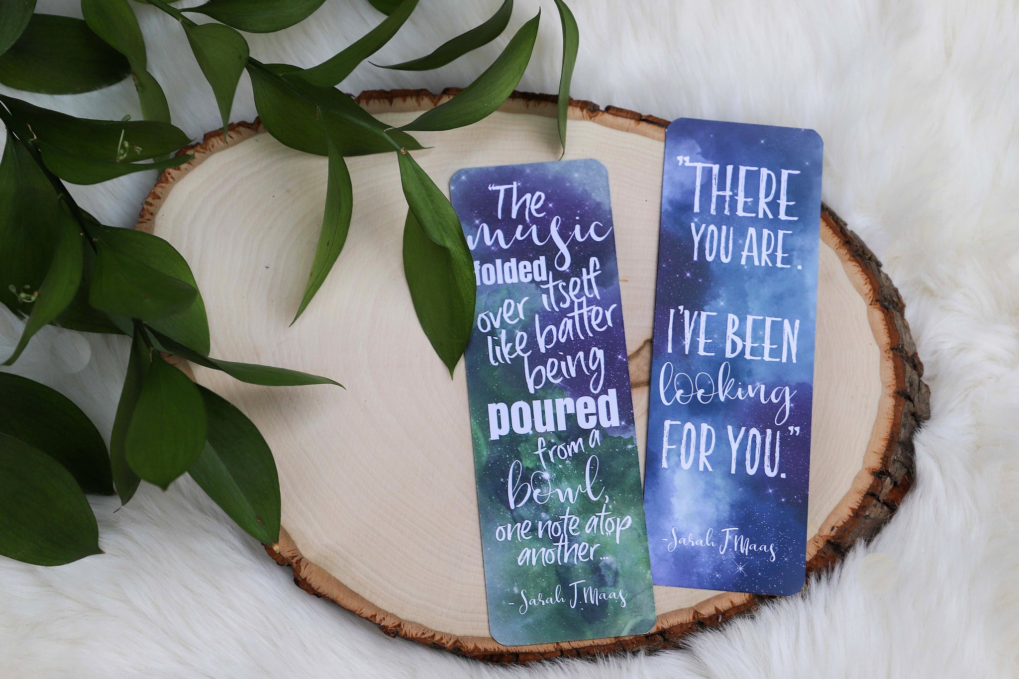"A Court of Thorns and Roses" Double Sided Bookmarks - Character Set