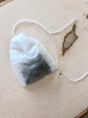 Empty tea bags for your choice of loose leaf tea
