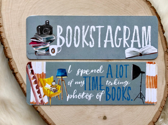 "Bookstagram" Double Sided Bookmark