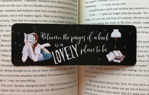 "Currently Reading" Double Sided Bookmark