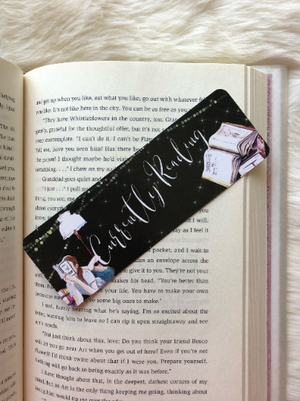 "Currently Reading" Double Sided Bookmark