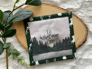 "To Whatever End" Throne of Glass - Mug Rug