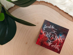 "Break the Chains" Vinyl Sticker - Red Rising