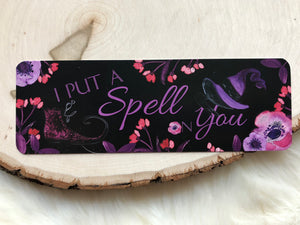 "Spell on You" Double Sided Bookmark