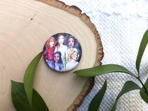 "Lunar Girls" Lunar Chronicles Button